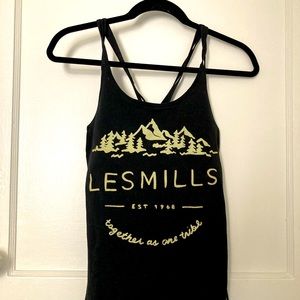 Les Mills Reebok Mountain Crossback Workout Tank S